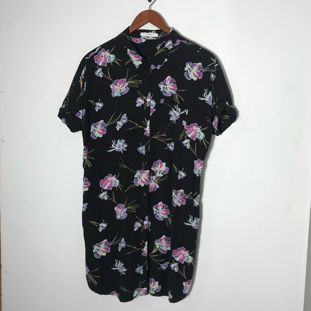Floral Black Dress - Picture 2 of 3